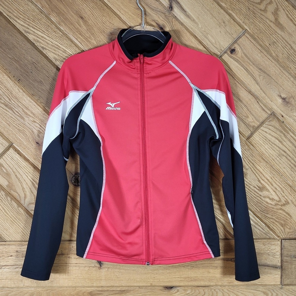 Mizuno DryLite Track Jacket Womens Size S Lightweight Performance Activewear